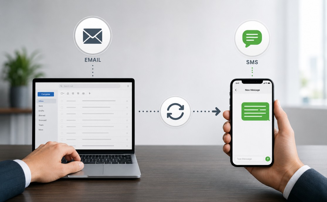 Email to SMS Nedir ve Nasıl Çalışır?