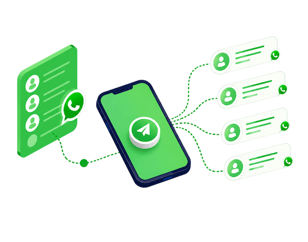 WhatsApp Toplu Mesajlaşma Süreci