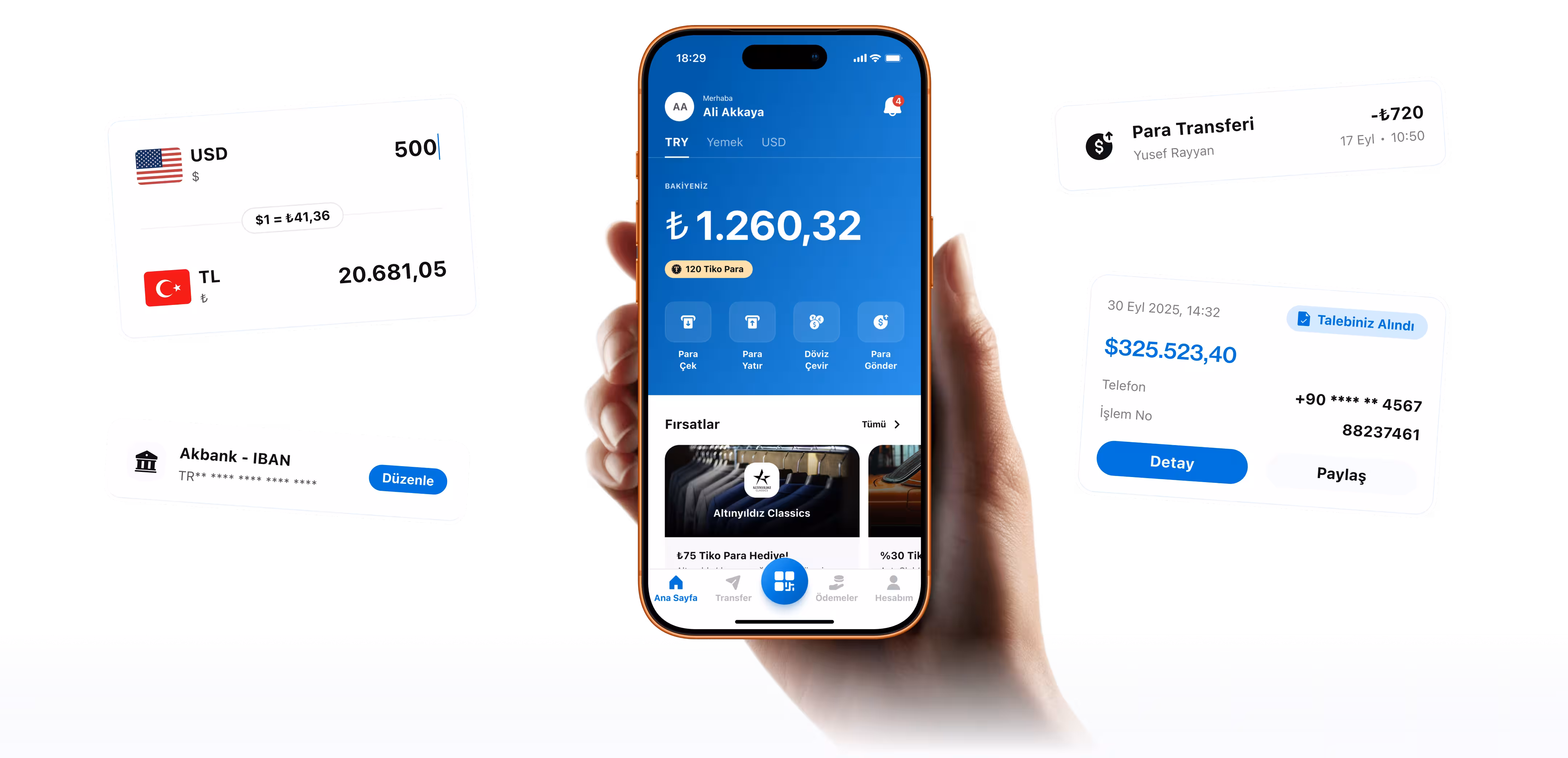 Tiko Wallet Screen